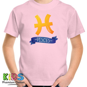 Kaos Zodiak - Pisces Logo 2 