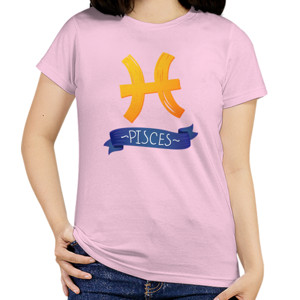 Kaos Zodiak - Pisces Logo 2 