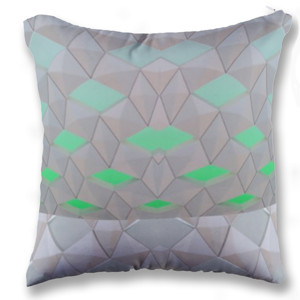 Bantal Geometry Mirror Pillow