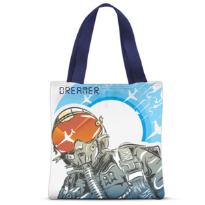 Tas Tote Fullprint Fly Dream