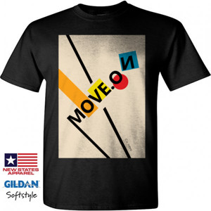 Kaos Kaos Pria Move On V-Neck by Co_mbro