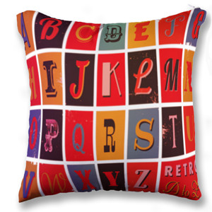 Bantal Aneka Font