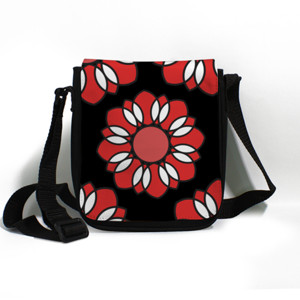 Tas Selempang Bunga Merah (Red Flower)