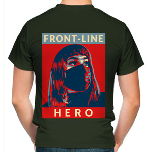 Kaos Front Line Hero T-shirt