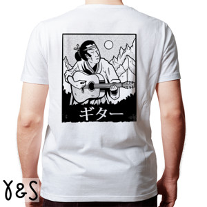 Kaos Samurai Playing Guitar