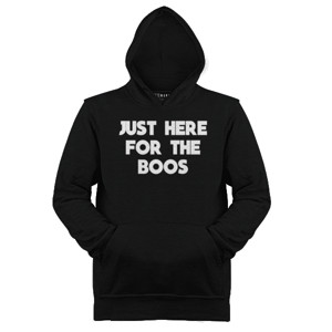 Jaket Hoodie Kaos Distro Just Here for the Boos Funny