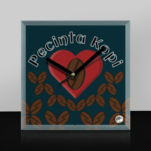 Jam Meja Pecinta Kopi (Coffee Lovers)