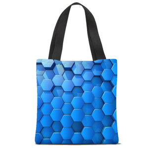 Tas Tote Fullprint 3D