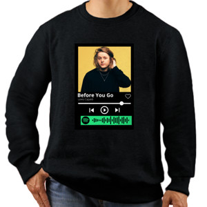 Jaket Sweater Sweater Song Album Spotify - Lewis Capaldi