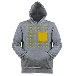 Jaket Hoodie Star pocket