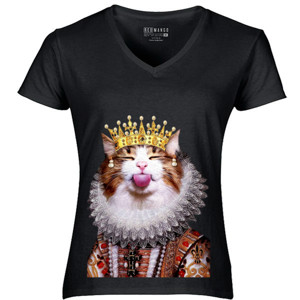 Kaos Kucing Raja Lucu