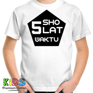 Kaos 5 waktu sholat