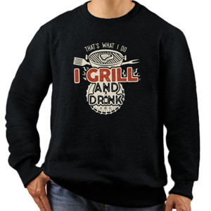 Jaket Sweater Grill n Drink