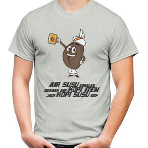 Kaos Air susu Dibalas Air tuba