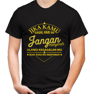 Kaos Jangan Menyerah