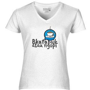 Kaos Bkata baik atau ngopi