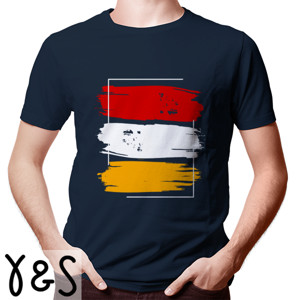 Kaos Merah putih, orange