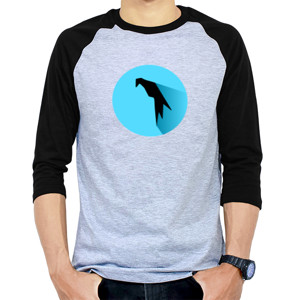 Kaos Raglan Parrot OS linux {01};