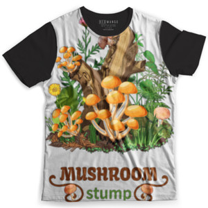 Kaos Fullprint RedMango Fullprint Mushroom Stump