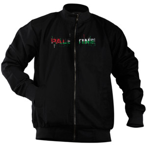 Jaket Bomber kaos palestina