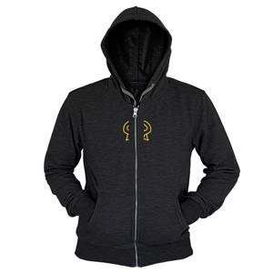 Hoodie Zipper Golden Buffalo