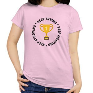Kaos Kaos Motivasi Wanita Keep Strong