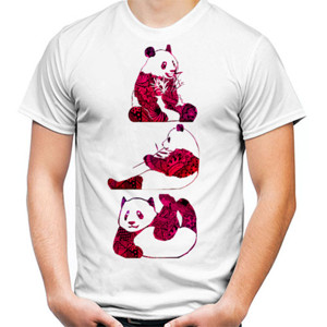Kaos Panda Lucu