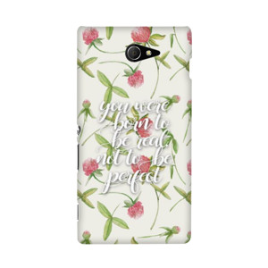 Floral Born To Be Real Casing HP