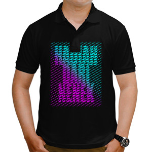 Kaos Polo Hadiah Dari Nenek Cucu Lucu Tipografi