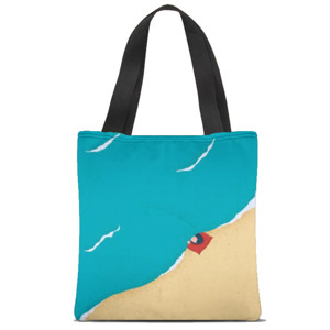 Tas Tote Fullprint Escape
