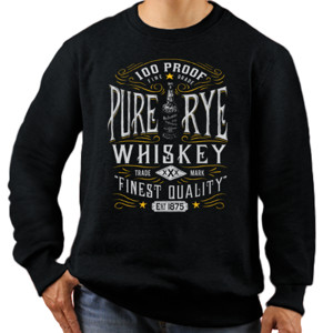 Jaket Sweater Whiskey - Pure Rye