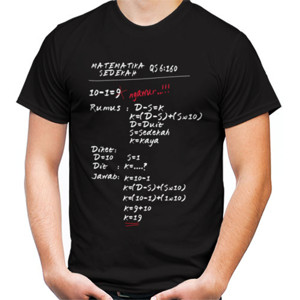 Kaos Kaos Dakwah Matematika Sedekah