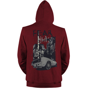 Jaket Hoodie Fear this, underground, city car