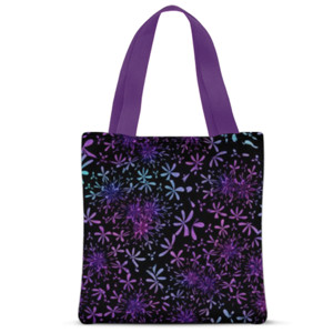 Tas Tote Fullprint Batik Style Retro Flower