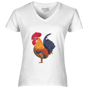 Kaos Rooster - Kaos Pria Gildan by Co_mbro