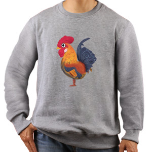 Jaket Sweater Rooster - Kaos Pria Gildan by Co_mbro