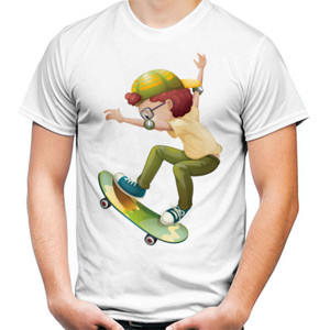 Kaos Skateboard - freestyle