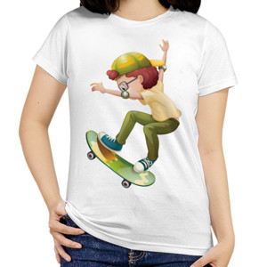 Kaos Skateboard - freestyle  