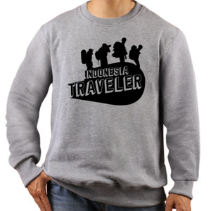 Jaket Sweater Indonesia Traveler  