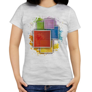 Kaos Colorful ink Box