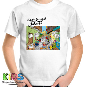 Kaos Mice Cartoon: Gang Senggol Jakarta
