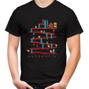 Kaos Abstrac Line - Authentic