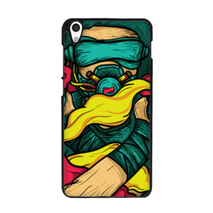 Colorfull Illustration Softcase Casing HP
