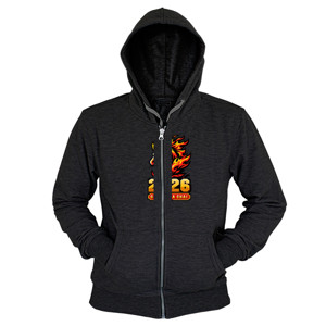Hoodie Zipper Kaos Imlek 2026 Naga Api – Gong Xi Fa Chai Unisex