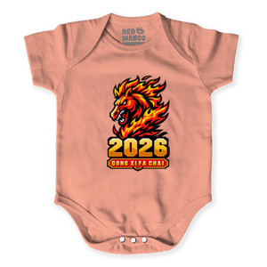 Baby Jumper Kaos Imlek 2026 Naga Api – Gong Xi Fa Chai Unisex
