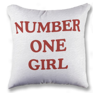 Bantal Number One Girl