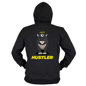 Hoodie Zipper Hustler 8ball Panther | billiArt | Shirts