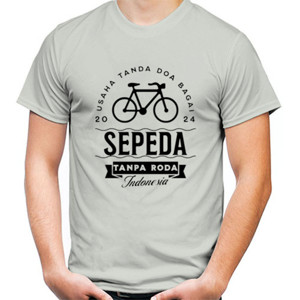 Kaos Sepeda tanpa roda