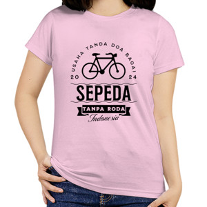 Kaos Sepeda tanpa roda