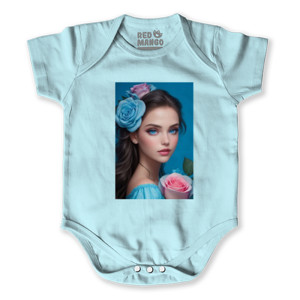 Baby Jumper Blue Rose Series 01